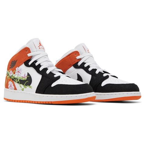 Jordan 1 Mid Se Basketball Blossom Gs Bbnsupply