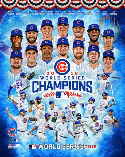 Chicago Cubs 2016 World Series Champions 14 Stars Premium Poster Print Photofile Inc Sports