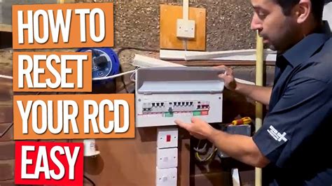 RCD Keeps Tripping How To Reset RCD Circuit Breaker Restore Power