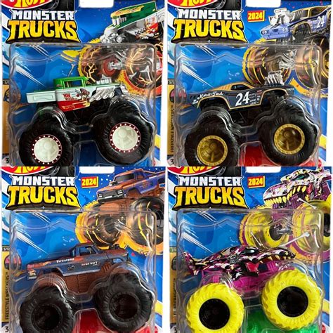 Машина-позашляховик Hot wheels Monster truck 2024 монстер трак ориг ...