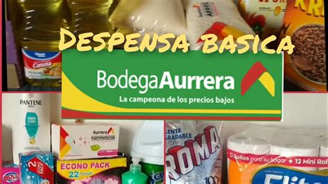 Despensa Basica En Bodega Aurrera Con Precios YouTube