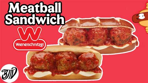 New Meatball Sandwich @ Weinerschnitzel || Drive Thru Thursday - YouTube