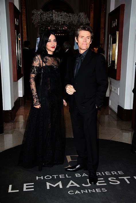 Willem Dafoe And His Wife Giada Willem Dafoe Cannes Film Festival