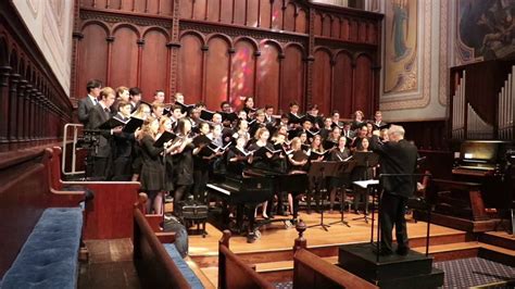 Agnus Dei Samuel Barber Bowdoin College Chamber Choir YouTube