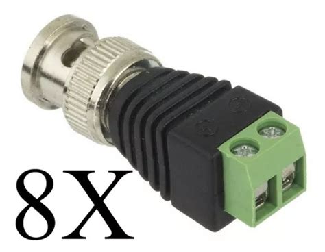 Kit Conector Bnc Femea P Camera Seguran A Cftv Compre J Mercadolivre