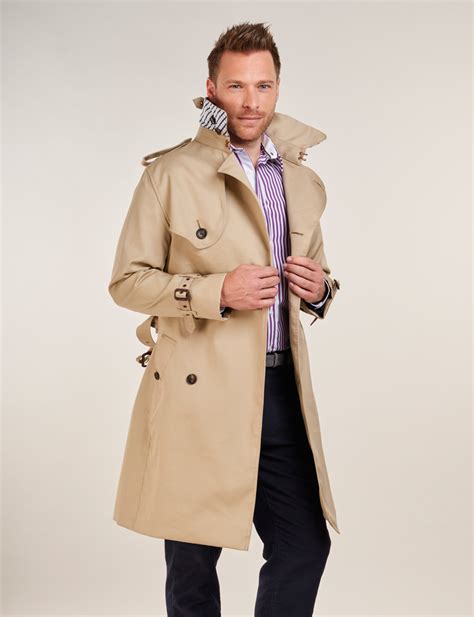 Luxury Mens Trench Coat Collection Made In England