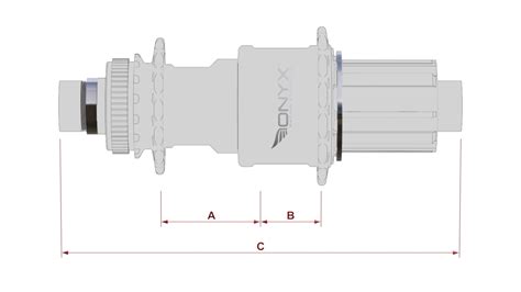 Onyx Vesper Mtb Boost Cl Hg Spd Thru Bolt Rear Hub Onyx