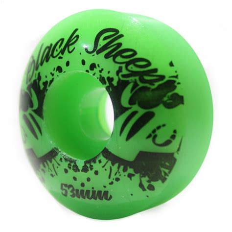 Roda Skate Black Sheep Iniciante Street Rodinha 53mm Pu 97a No Shoptime