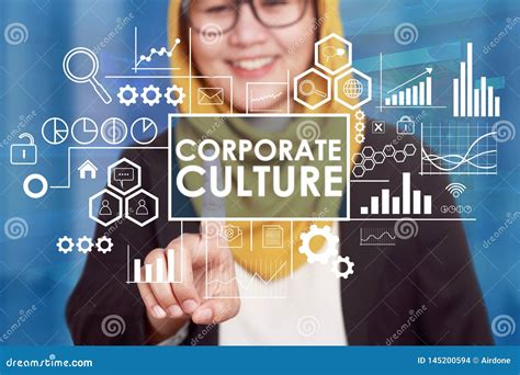 Corporate Culture Motivational Business Words Quotes Concept Stock