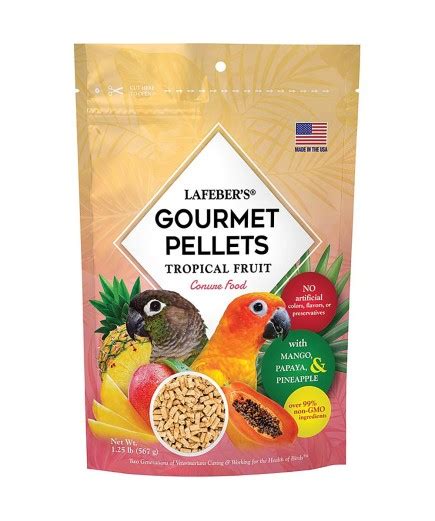 Lafeber Gourmet Pellets Tropical Fruit Conure Food G