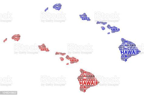 Map Of Hawaii Vector Illustration Stock Illustration Download Image