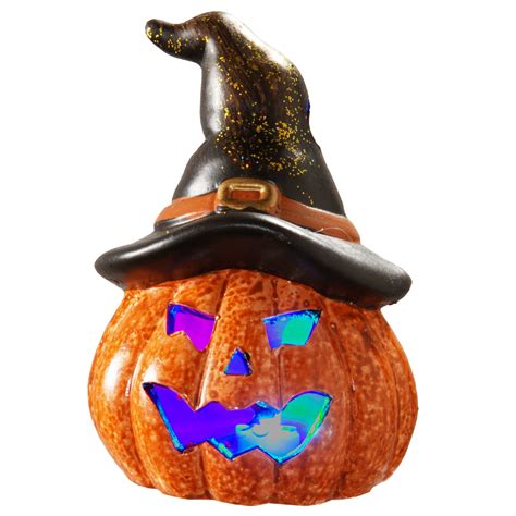 5” Lighted Jack-O-Lantern LED lights Battery Operated - Walmart.com