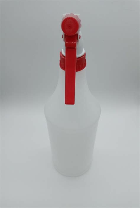 32oz Plastic Trigger Spray Bottles Chemical Resistant Heavy Duty