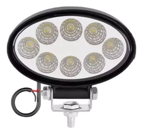 Farol De Milha Auxiliar Oval Leds Bivolt W Mercadolivre