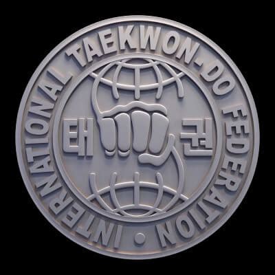 International Taekwon-Do Federation Logo 3D Print Model by pililpchenko