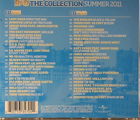 Various R B The Collection Summer Cd At Juno Records