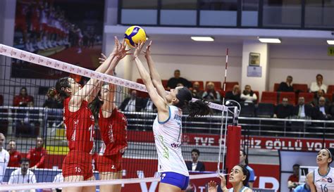 KFC Kadınlar 1 Ligi Final Etabı nda 2 Gün Sona Erdi Türkiye Voleybol