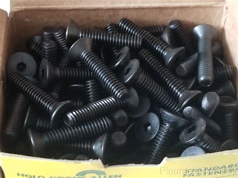 Box Of X Holo Krome Allen Flat Head Cap Screws