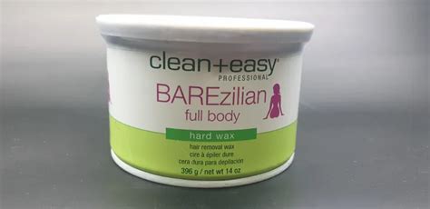 Clean Easy BAREzilian Hard Wax Non Strip Hair Removal Depilatory Wax For Full Body Bikini