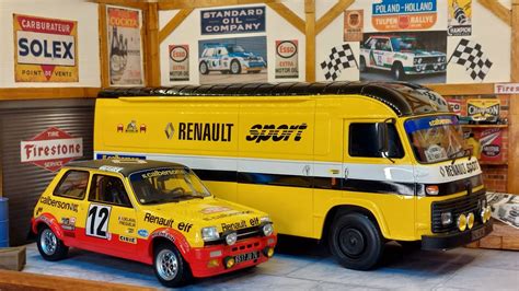 Wrc Collection Rally Set Saviem Sb Renault Alpine Gr Monte Carlo