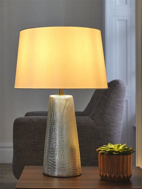 Michelle Keegan Textured Ceramic Table Lamp Uk