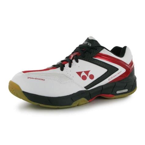 Pohodlná a prodyšná obuv na badminton Yonex SHBSC2iEX black red vel 3