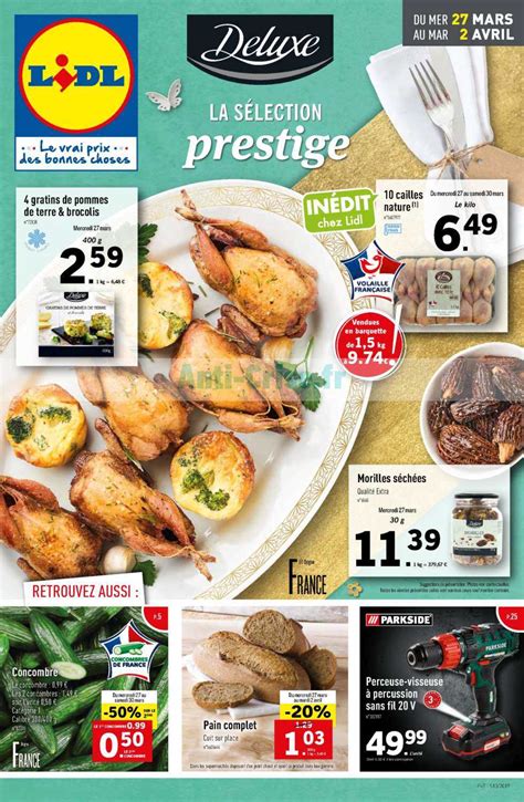 Catalogue Lidl Du Mars Au Avril Catalogues Promos Bons