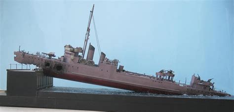 Revell Destroyer Hms Campbeltown 1240