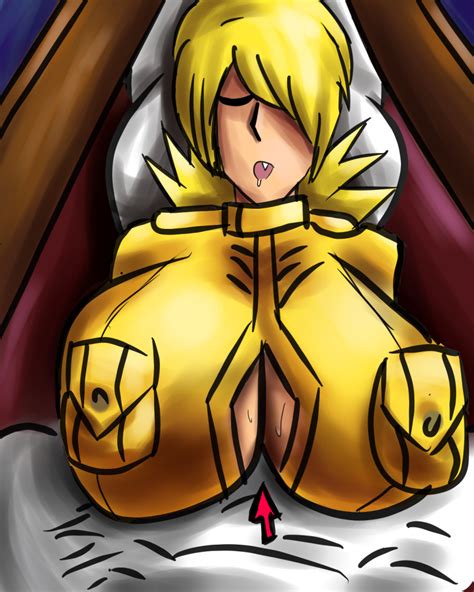 Rule 34 1girls Big Breasts Blonde Hair Coffin Color Drawn Drooling