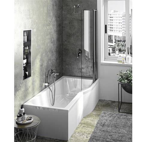 IDEAL STANDARD Baignoire Connect Air 170 X 80 Avec Pare Bain Avec Volet