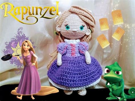 Princesa Rapunzel Amigurumis Adalu Patr N Mu Eca Ganchillo Mu Eca