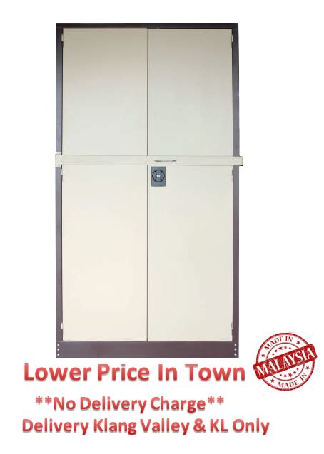 Full Height Steel Cupboard With Steel Swinging Door C W Adjustable