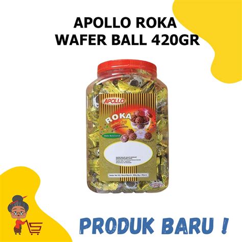 Jual APOLLO ROKA WAFER BALL 420gr APOLLO ROKA ROKA WAFER ROKA