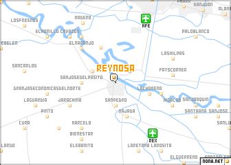 Reynosa (Mexico) map - nona.net