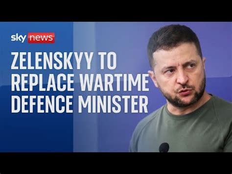 Ukraine War Zelenskyy Moves To Replace Wartime Defence Minister The