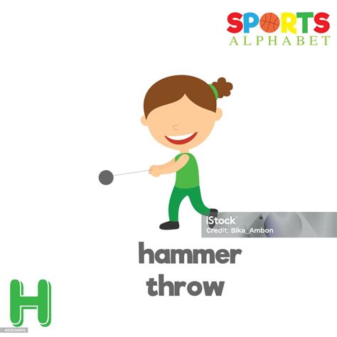 Esporte Com A Letra H - Vetores de Alfabeto De Esportes Com A Letra H e mais imagens de ...