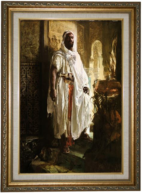 The Moorish Chief 1878 By Eduard Charlemont Framed Painting Print Ebay