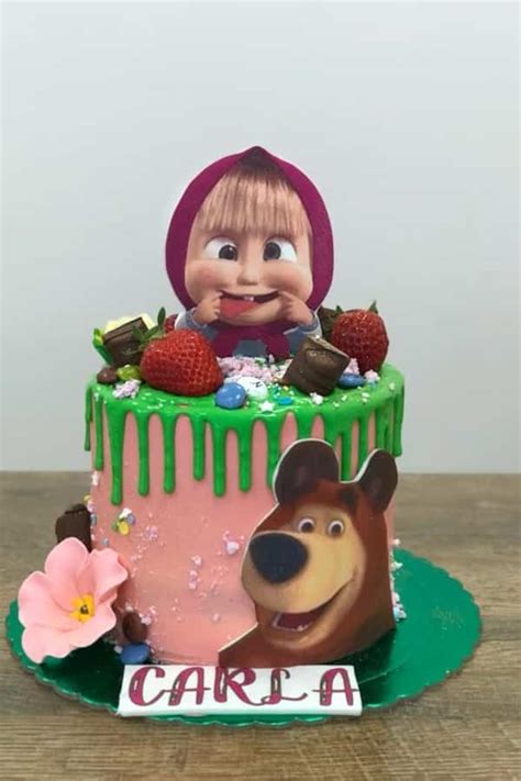 Pastel De Masha Y El Oso Ubicaciondepersonas Cdmx Gob Mx