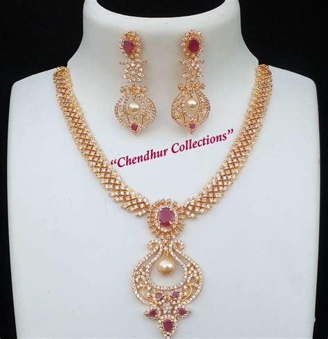 Pin By Shamili On New Simple Jewelry Gold Necklace Designs Wedding