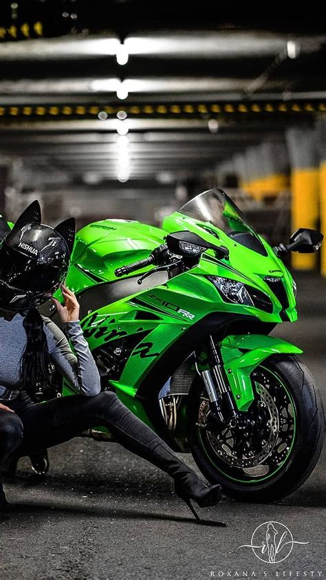 Ninja Bike Green Ninja Sport Bike HD Phone Wallpaper Pxfuel