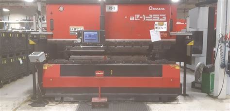 138 Ton X 122 Amada FBD III 1253NT Press Brake 2003 911 Elite