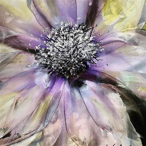 Purple Flower Painting