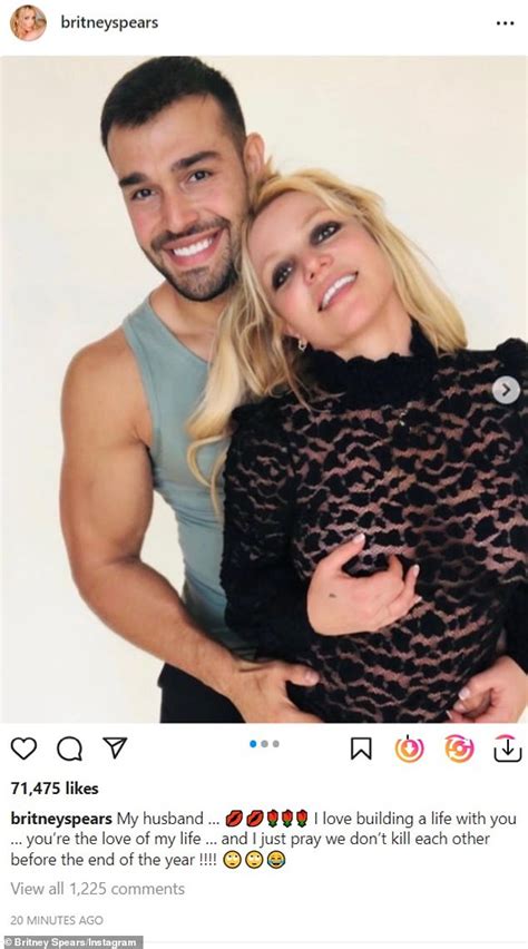 Britney Spears Shares Romantic And Funny Tribute To Love Of My Life Sam Asghari Sound Health