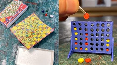 Designer Creates Impressive Miniature Board Games Youtube