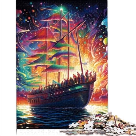 Puzzle 1000 Pièces Puzzle Bateau Pirate Coloré Adultes Et Enfants