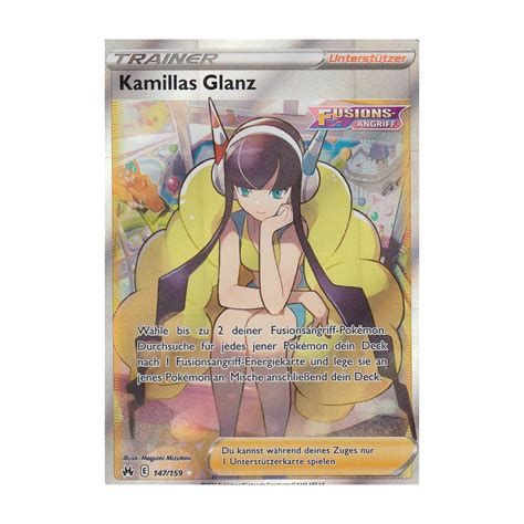 Kamillas Glanz Fullart Zenit Der K Nige Pokemon Karte Kaufen