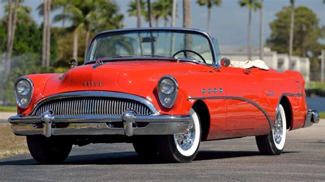 1954 Buick Roadmaster Convertible at Indy 2023 as F253.1 - Mecum Auctions