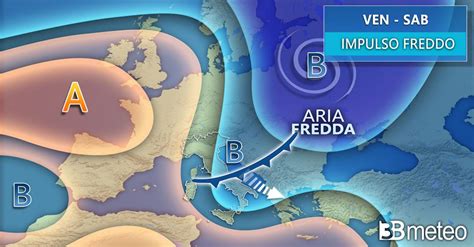 Meteo Fronte Freddo Tra Venerd E Sabato Con Pioggia E Neve Anche A