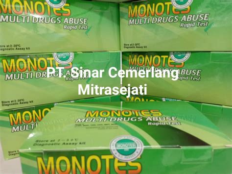 DOA5 MULTIDRUG TEST 5P MONOTES PT SINAR CEMERLANG MITRASEJATI