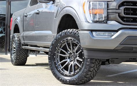 Ford F Grey Fuel Off Road Rebel D Wheel Front